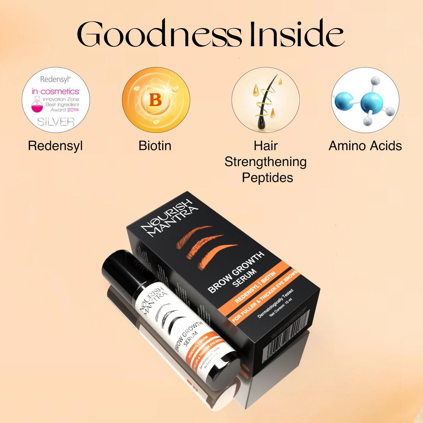 Eye Brow Growth Serum Buy 1 Get 1 Free ⭐⭐⭐⭐⭐(4.9/5) (10000+ Verified Reviews) INDIA'S #1