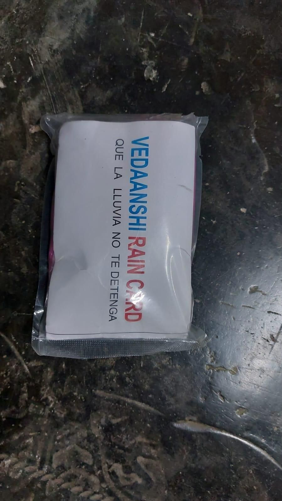 FULLY Reusable Wallet Rain Card Rain Coat for Adults ( Multicolour)