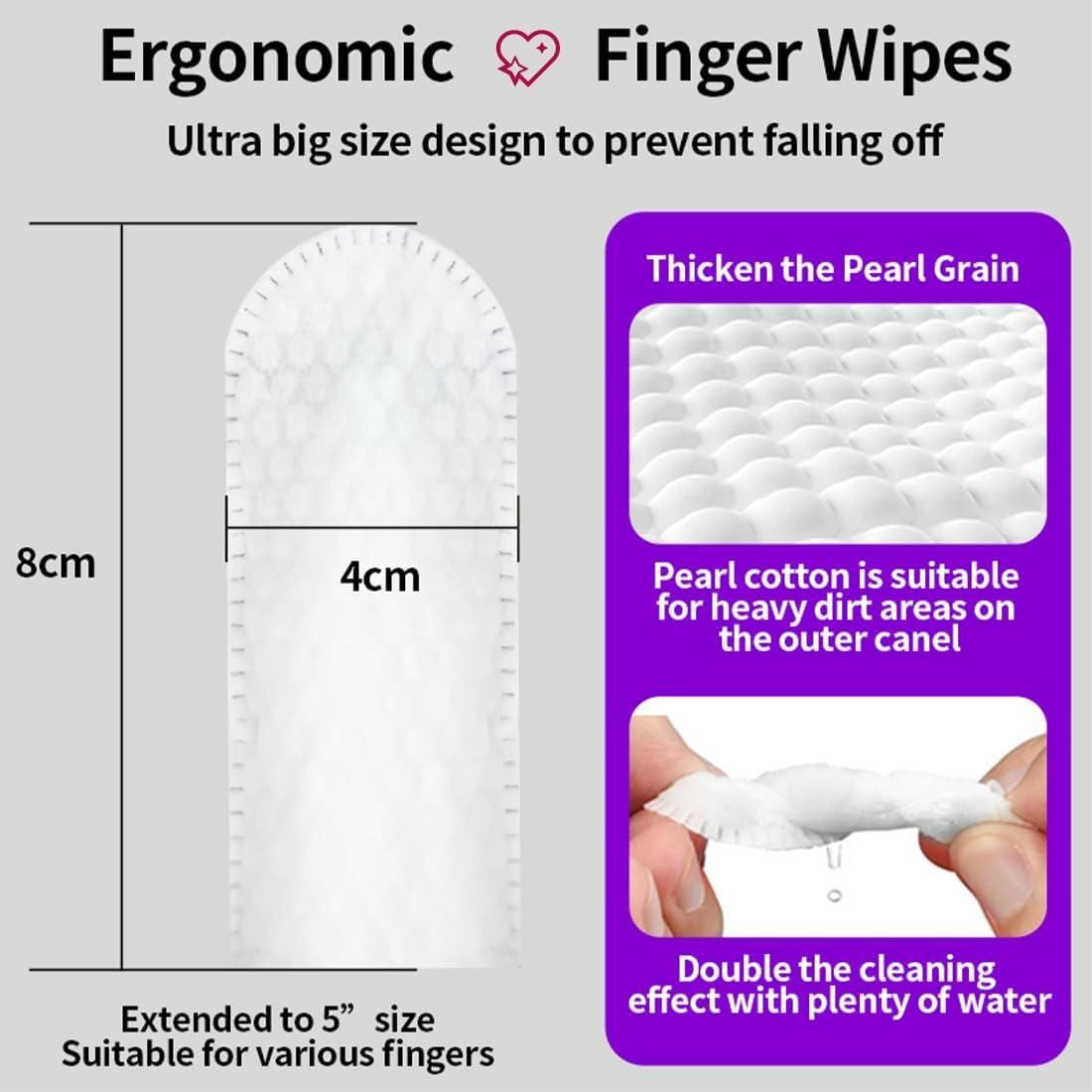 Disposable Dental Finger Wipes For Pets (50 Pcs) ⭐⭐⭐⭐⭐(4.9/5) (10000+ Verified Reviews)