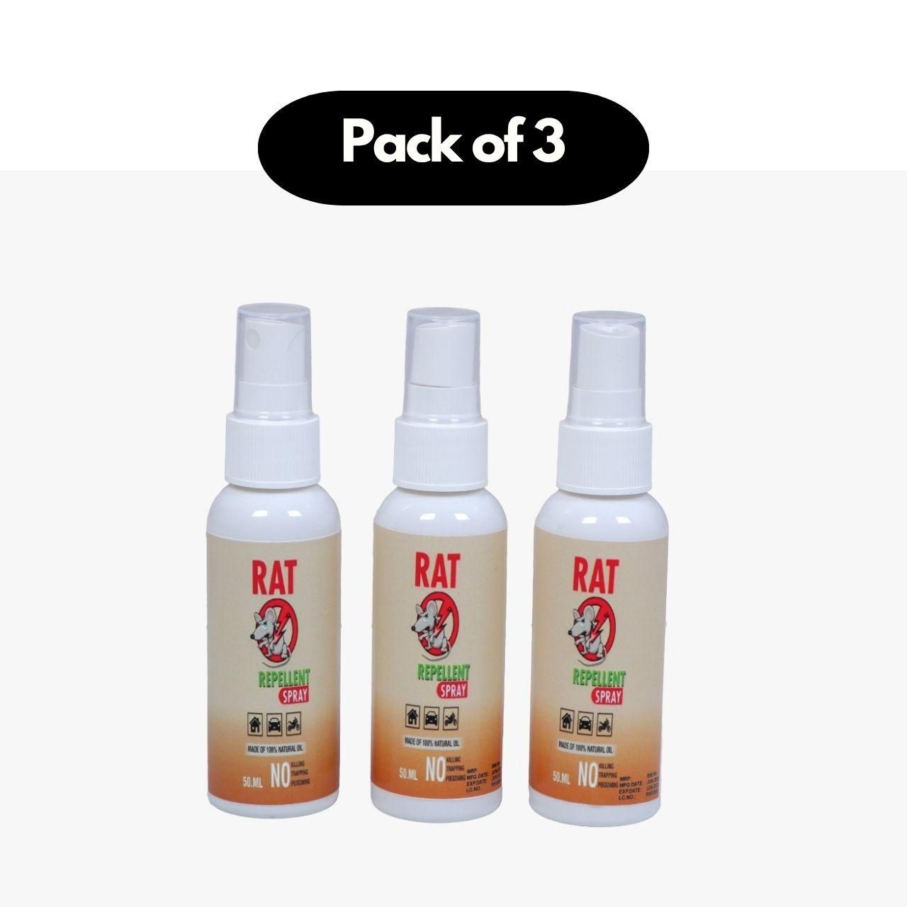Rat Repellent Spreay 50ML (🔥Buy 1 Get 1 Free🔥)⭐⭐⭐⭐⭐(4.9/5) (10000+ Verified Reviews)