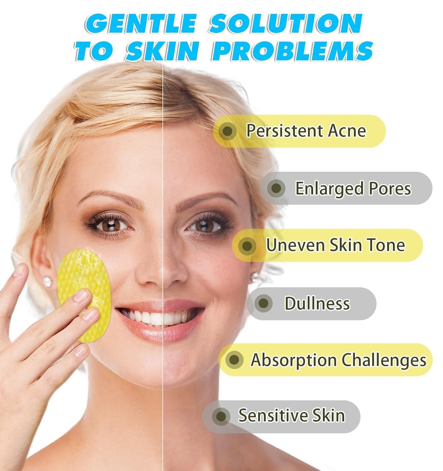 Turmeric Kojic Acid Cleansing Pads (60 Pcs) ⭐⭐⭐⭐⭐(4.9/5) (10000+ Verified Reviews)