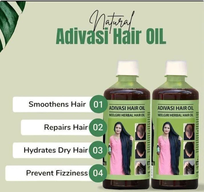 Neelambari Adivasi Hair Oil Buy 1 Get 1 Free ⭐⭐⭐⭐⭐(4.9/5) (10000+ Verified Reviews)