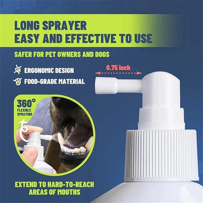 No Brushing Pet Oral Care Spray (Dog & Cat ) ⭐⭐⭐⭐⭐(4.9/5) (10000+ Verified Reviews)