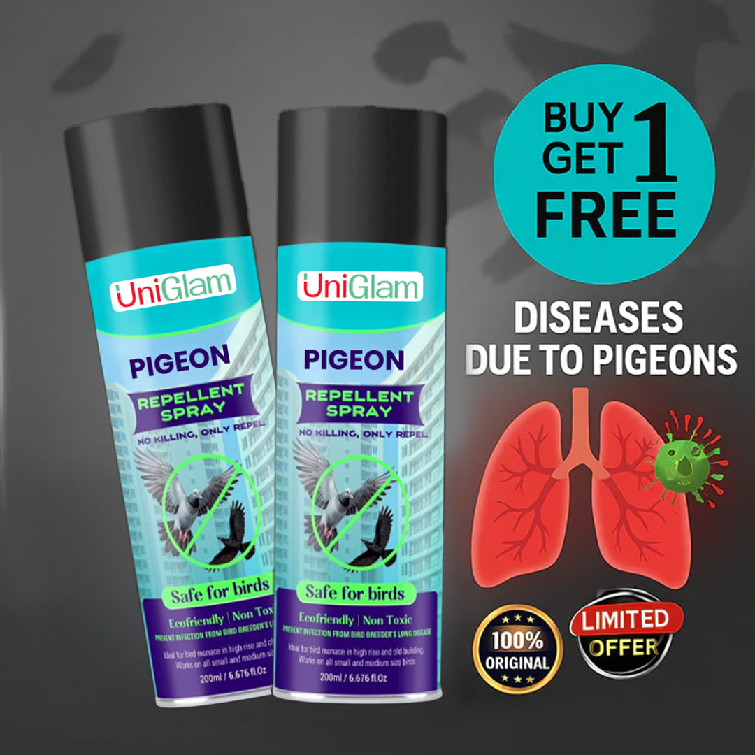 Pigeon Repellent Spray for Home & Office 200 ML (BUY 1 GET 1 Free)⭐⭐⭐⭐⭐(4.9/5) (10000+ Verified Reviews)