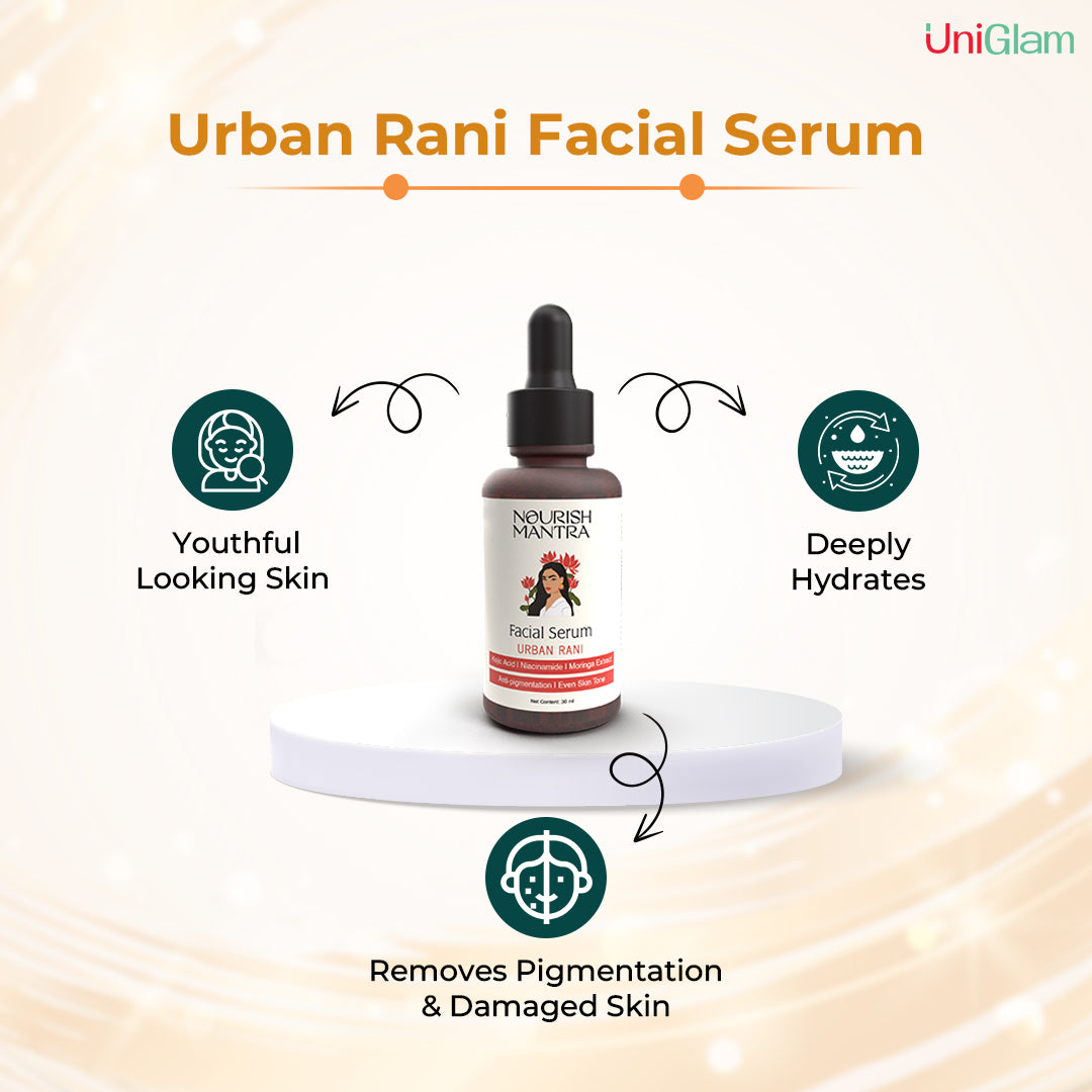 Urban Rani Facial Serum Buy 1 Get 1 Free ⭐⭐⭐⭐⭐(4.9/5) (10000+ Verified Reviews)