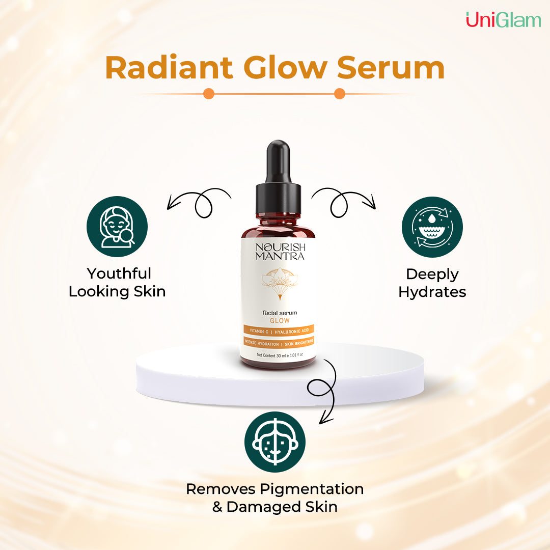 Radiant Glow Face Serum Buy 1 Get 1 Free ⭐⭐⭐⭐⭐(4.9/5) (10000+ Verified Reviews)