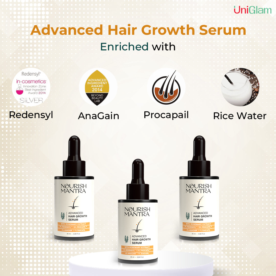 Advanced Hair Growth Serum (Buy 1 Get 1 Free)⭐⭐⭐⭐⭐(4.9/5) (10000+ Verified Reviews)