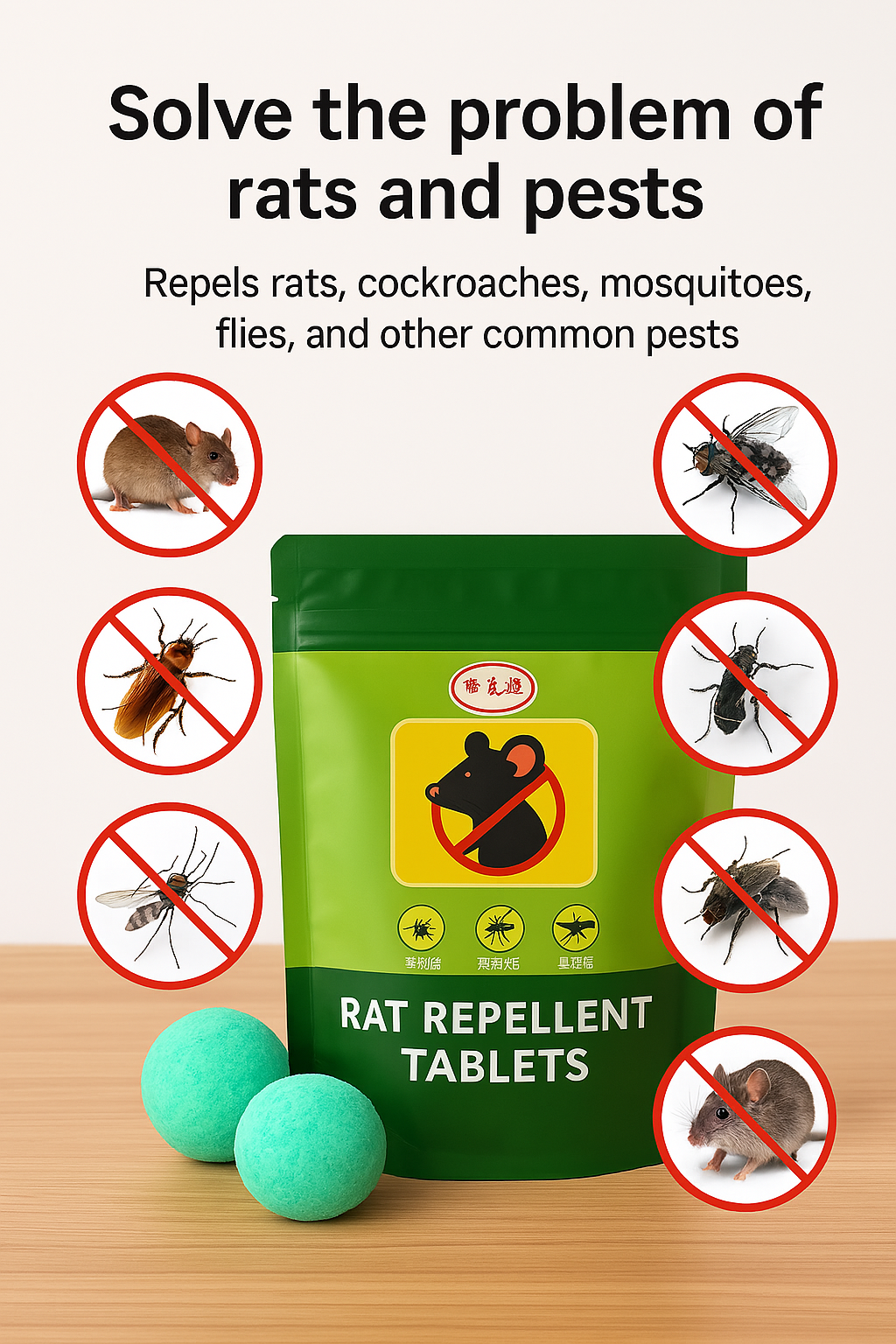 Instant Insect Repellent Pills (Pack of 10)⭐⭐⭐⭐⭐(4.9/5) (10000+ Verified Reviews)