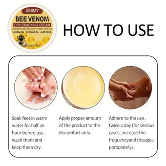 BeeRelief™ - Bee Venom Dry Crack Cream (Buy 1 Get 1 Free)⭐⭐⭐⭐⭐(4.9/5) (10000+ Verified Reviews)