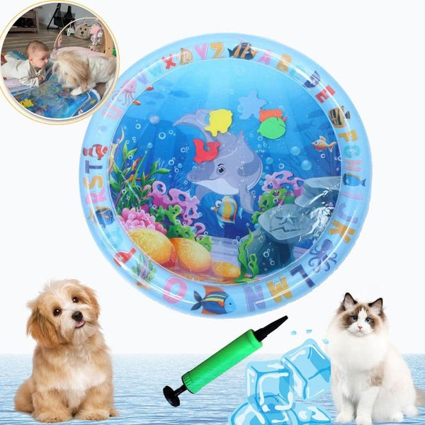 Pet Water Sensory Play Mat ⭐⭐⭐⭐⭐(4.9/5) (10000+ Verified Reviews)