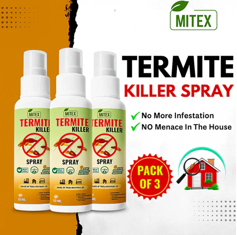 Termite Killer Spray 150ML (🔥Buy 1 Get 2 Free🔥)⭐⭐⭐⭐⭐(4.9/5) (10000+ Verified Reviews)