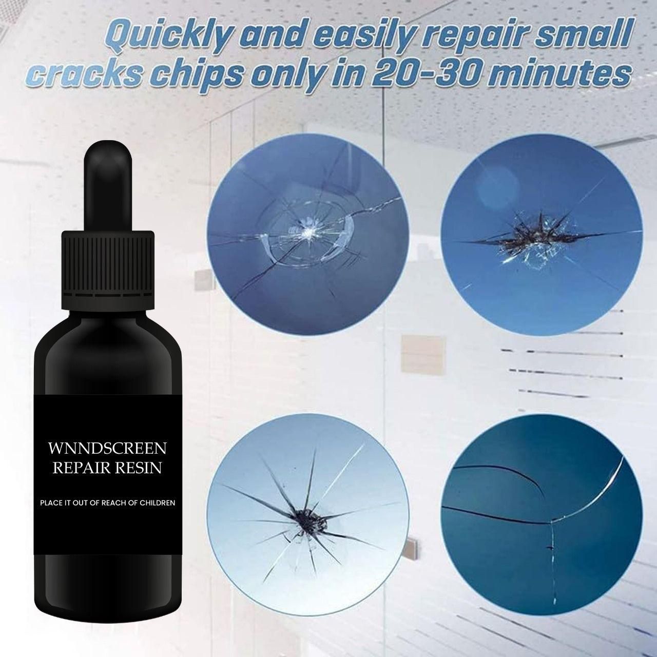 Glass Repair Kit (🔥Buy 1 Get 1 Free🔥)(⭐⭐⭐⭐⭐ (4.9/5) RATED BY 10,000+ CUSTOMERS)