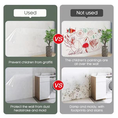 Self- Adhesive Transparent Electrostatic Wall Protection Film 🔥Buy 1 Get 1 Free🔥⭐⭐⭐⭐⭐(4.9/5) (10000+ Verified Reviews)