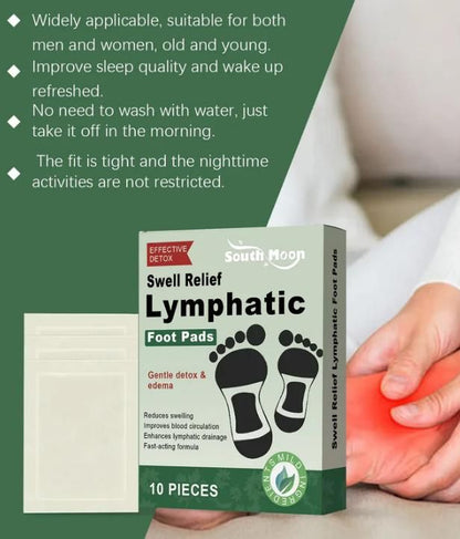 Swell Relief Lymphatic Foot Pads 🔥Pack of 20🔥 (⭐⭐⭐⭐⭐ (4.9/5) RATED BY 10,000+ CUSTOMERS)