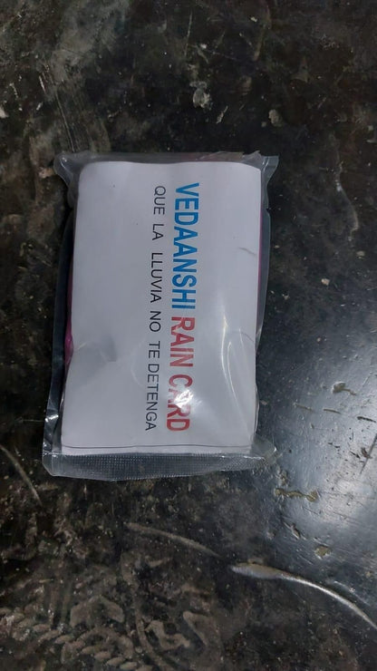 FULLY Reusable Wallet Rain Card Rain Coat for Adults ( Multicolour)