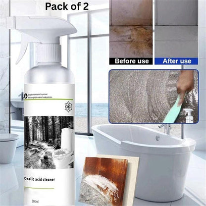 Multi-Purpose Oxalic Acid Stain Removal Spray 300ML (Pack of 2)⭐⭐⭐⭐⭐(4.9/5) (10000+ Verified Reviews)