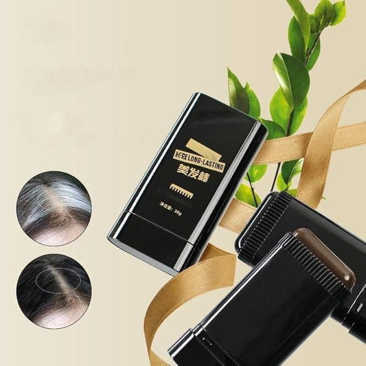 White Hair Covering Stick Black (D) ⭐⭐⭐⭐⭐(4.9 Verified Reviews)