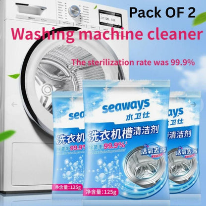 Seaways Washing Machine Cleaner 125g (Pack of 2)