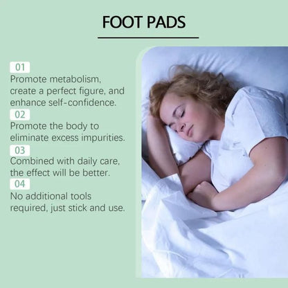 100% Herbal & Gentle Ingredient Detox Foot Pads (10 Patches)