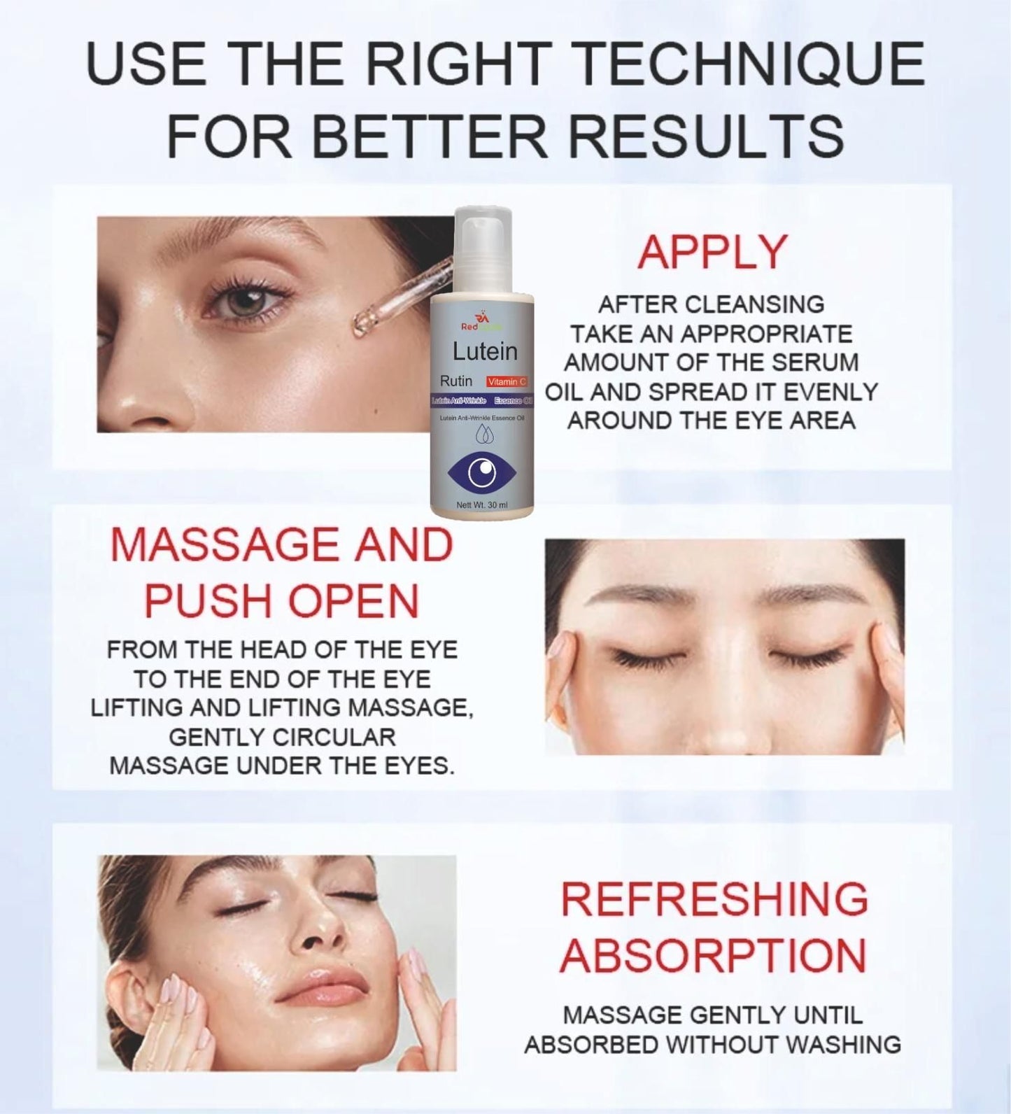 Lutein Anti Wrinkle Essence Oil 60 ml Buy (🔥Buy 1 Get 1 Free🔥)(⭐⭐⭐⭐⭐ (4.9/5) RATED BY 10,000+ CUSTOMERS)