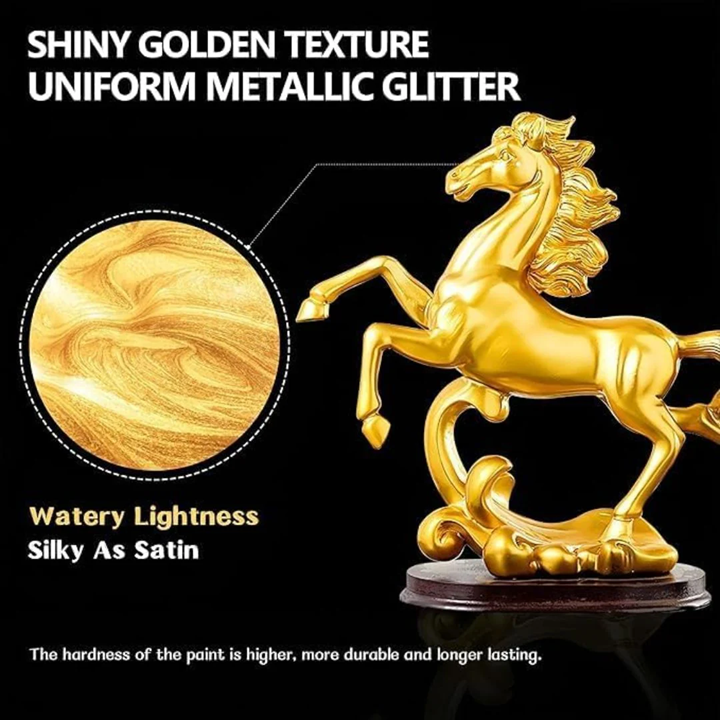 Water-based Glitter Bronzing Paint metallic paint 100g ⭐⭐⭐⭐⭐(4.9/5) (10000+ Verified Reviews)