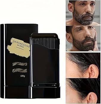 White Hair Covering Stick Black (D) ⭐⭐⭐⭐⭐(4.9 Verified Reviews)