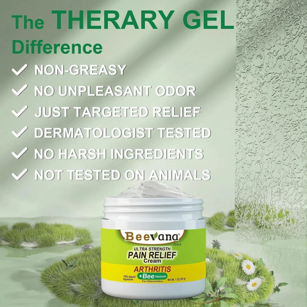 Bee Venom Ultra Strength Pain Relief Cream (BUY 1 GET 1 FREE) ⭐⭐⭐⭐⭐(4.9/5) (10000+ Verified Reviews)