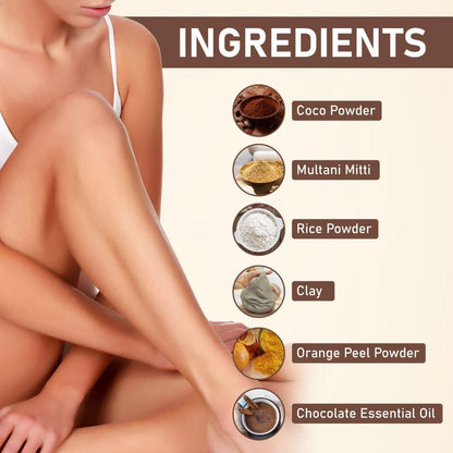 Chocolate Wax Powder for Hair Removal (⭐⭐⭐⭐⭐ (4.9/5) RATED BY 10,000+ CUSTOMERS)