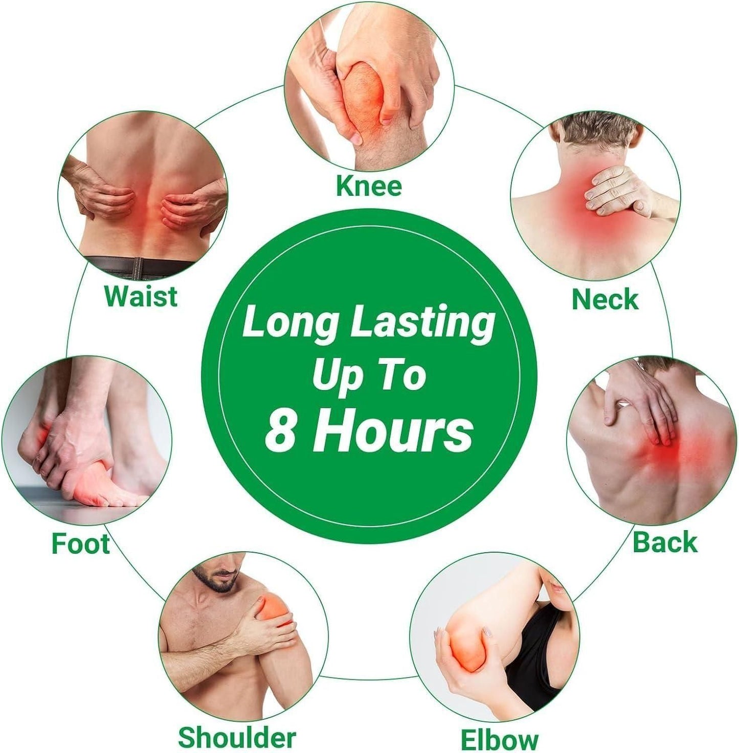 Pain Relief Knee Patches (Pack of 10, 20, 30)⭐⭐⭐⭐⭐(4.9/5) (10000+ Verified Reviews)
