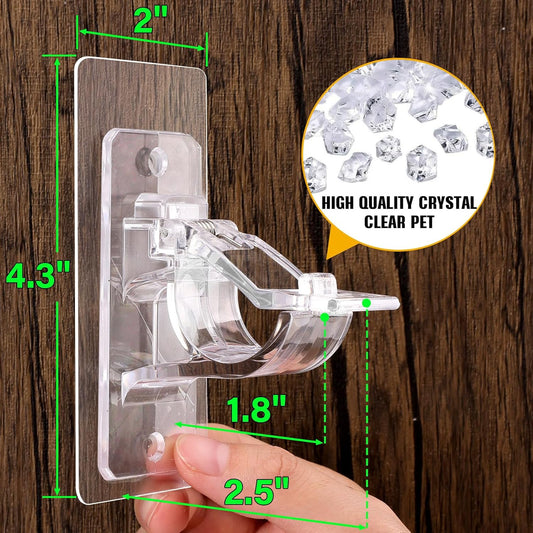 Rods Clips Hook Self Adhesive Pack of 6