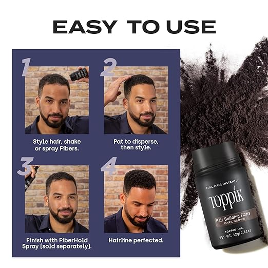 Toppik Hair Building Fibers, Keratin-Derived