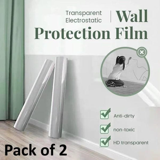Self- Adhesive Transparent Electrostatic Wall Protection Film 🔥Buy 1 Get 1 Free🔥⭐⭐⭐⭐⭐(4.9/5) (10000+ Verified Reviews)