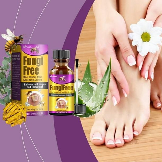 Fungi Free Bee Venom Nail Treatment Serum (Buy 1 Get 1 Free) ⭐⭐⭐⭐⭐(4.9/5) (10000+ Verified Reviews)
