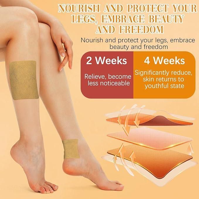 Instant Relief Varicose Vein Turmeric V Patch  ( 10 psc ) ⭐⭐⭐⭐⭐(4.9/5) (10000+ Verified Reviews)