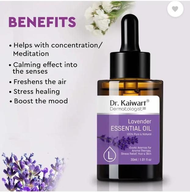 Lavender Essential Oil 30 ml (⭐⭐⭐⭐⭐ (4.9/5) RATED BY 10,000+ CUSTOMERS)