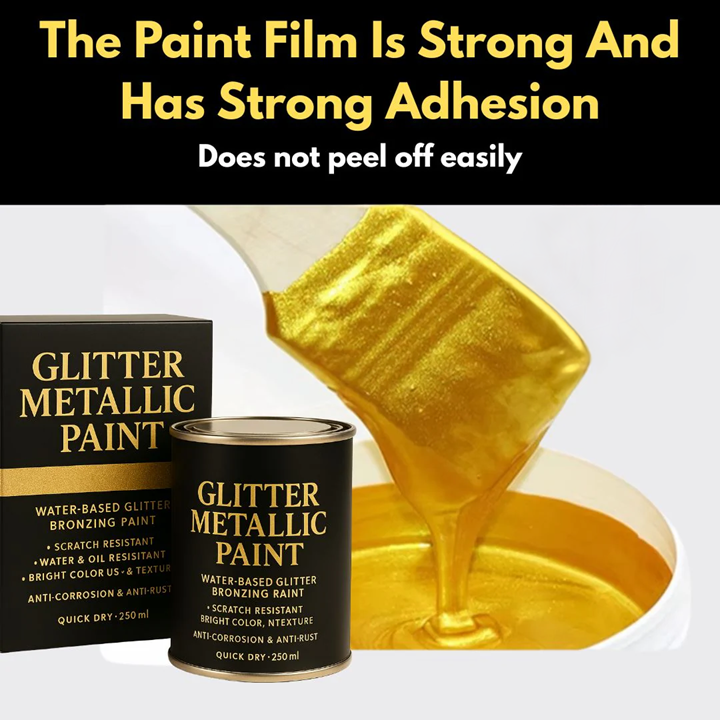 Water-based Glitter Bronzing Paint metallic paint 100g ⭐⭐⭐⭐⭐(4.9/5) (10000+ Verified Reviews)