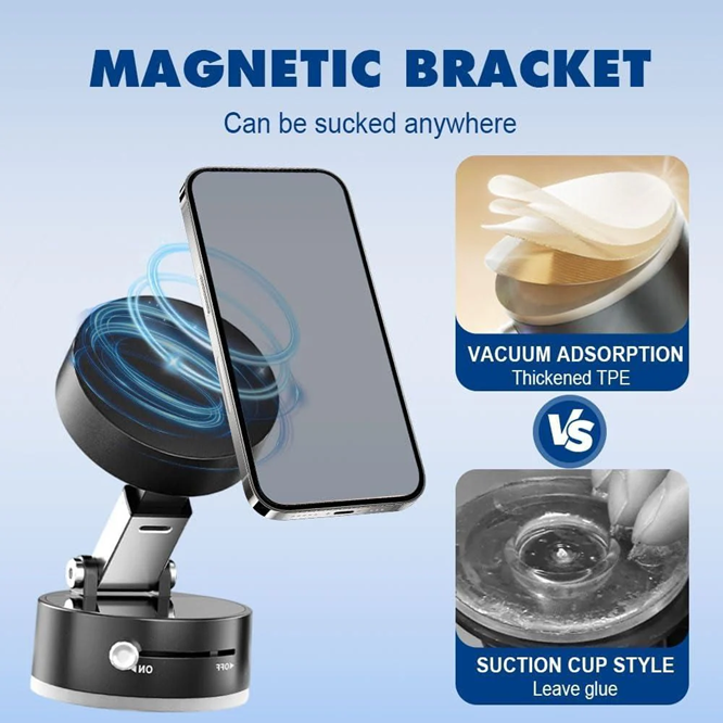 One Button Pop Up Suction Cup Phone Holder ⭐⭐⭐⭐⭐(4.9/5) (10000+ Verified Reviews)