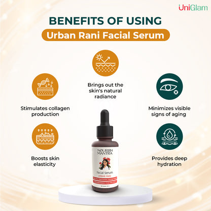 Urban Rani Facial Serum Buy 1 Get 1 Free ⭐⭐⭐⭐⭐(4.9/5) (10000+ Verified Reviews)