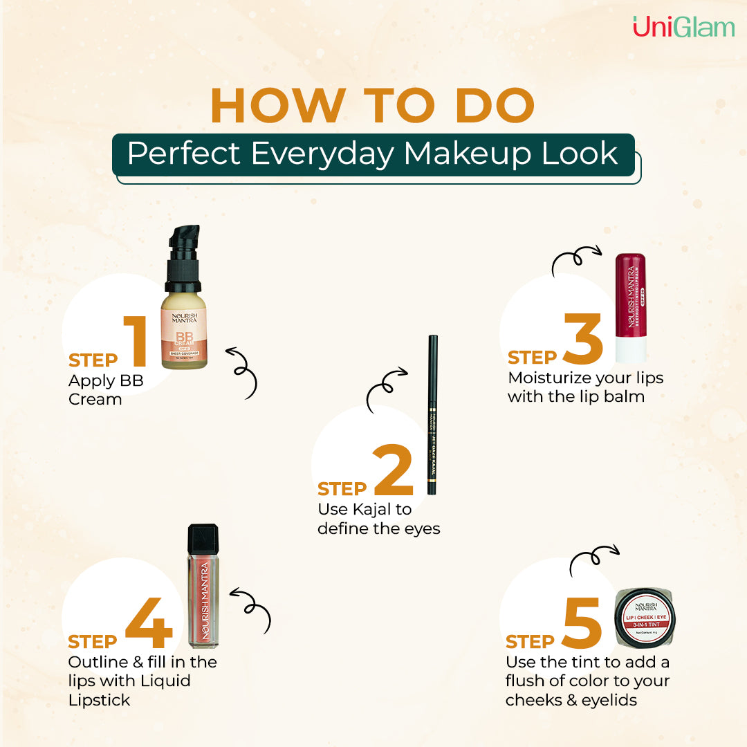 Urban Rani Essential Makeup Kit ⭐⭐⭐⭐⭐(4.9/5) (10000+ Verified Reviews)