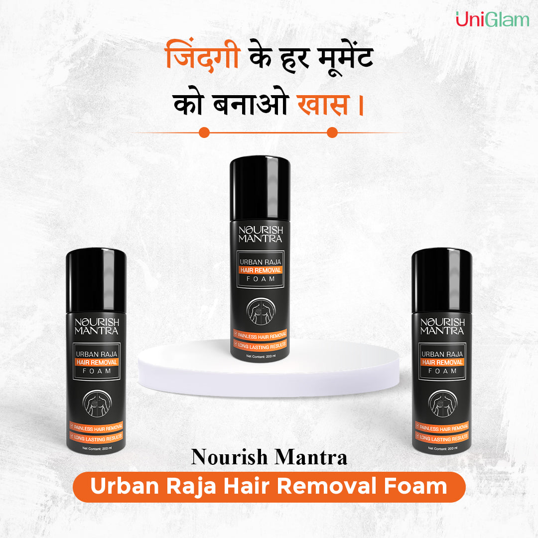 Urban Raja Hair Removal Foam (Buy 1 Get 1 Free)⭐⭐⭐⭐⭐(4.9/5) (10000+ Verified Reviews)
