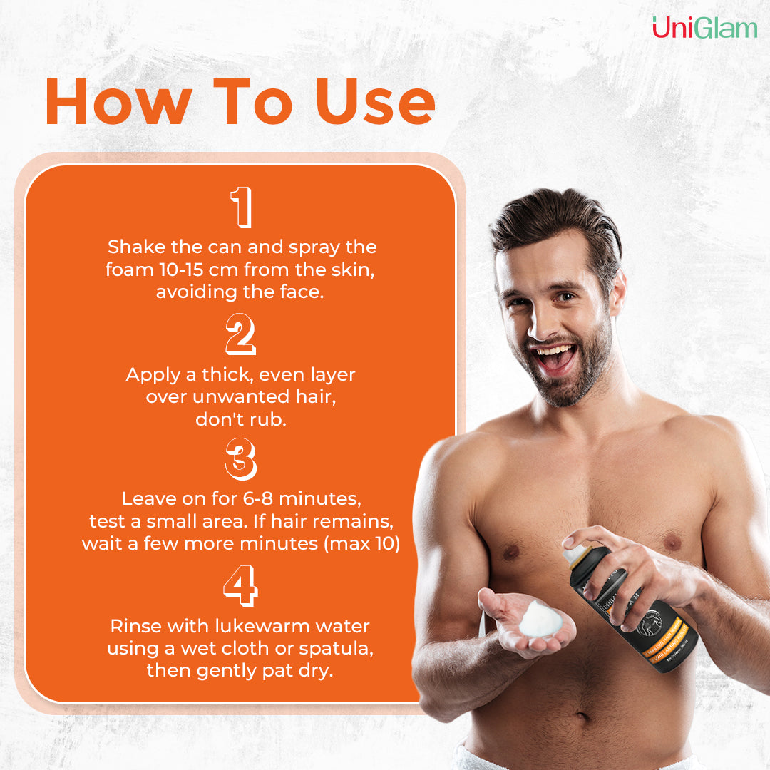 Urban Raja Hair Removal Foam (Buy 1 Get 1 Free)⭐⭐⭐⭐⭐(4.9/5) (10000+ Verified Reviews)