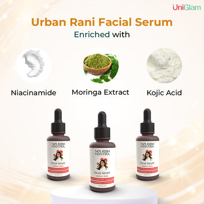 Urban Rani Facial Serum Buy 1 Get 1 Free ⭐⭐⭐⭐⭐(4.9/5) (10000+ Verified Reviews)