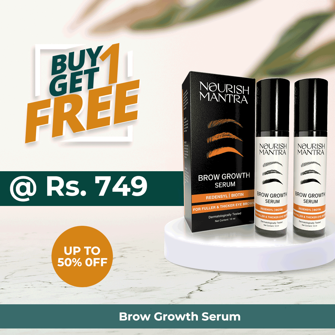 Eye Brow Growth Serum Buy 1 Get 1 Free ⭐⭐⭐⭐⭐(4.9/5) (10000+ Verified Reviews) INDIA'S #1