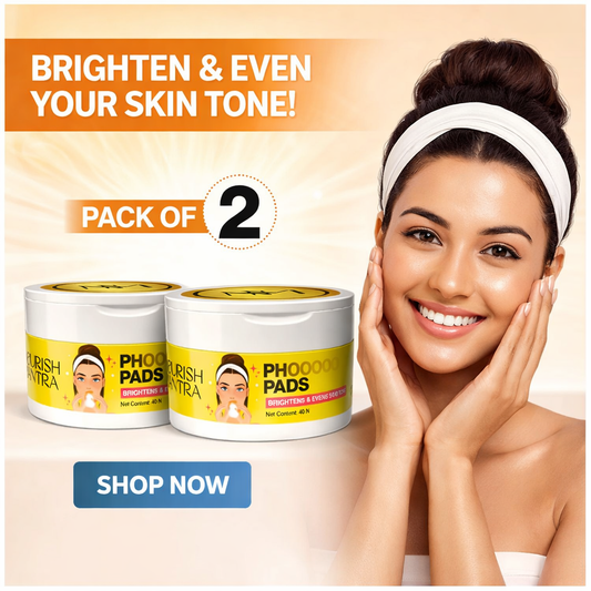 Phooooo Pads for Cleansing (Pack Of 2)⭐⭐⭐⭐⭐(4.9/5) (10000+ Verified Reviews)