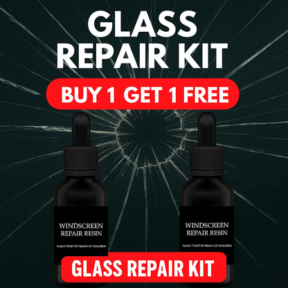 Glass Repair Kit (🔥Buy 1 Get 1 Free🔥)(⭐⭐⭐⭐⭐ (4.9/5) RATED BY 10,000+ CUSTOMERS)