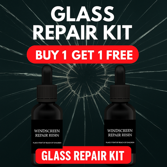 Glass Repair Kit (🔥Buy 1 Get 1 Free🔥)(⭐⭐⭐⭐⭐ (4.9/5) RATED BY 10,000+ CUSTOMERS)