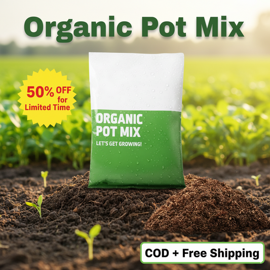 Organic Pot Mix 500gm (⭐⭐⭐⭐⭐ (4.9/5) RATED BY 10,000+ CUSTOMERS)
