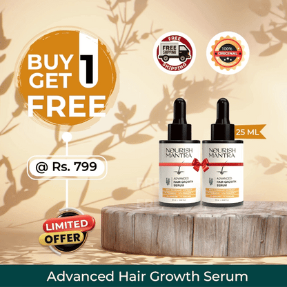 Advanced Hair Growth Serum (Buy 1 Get 1 Free)⭐⭐⭐⭐⭐(4.9/5) (10000+ Verified Reviews)