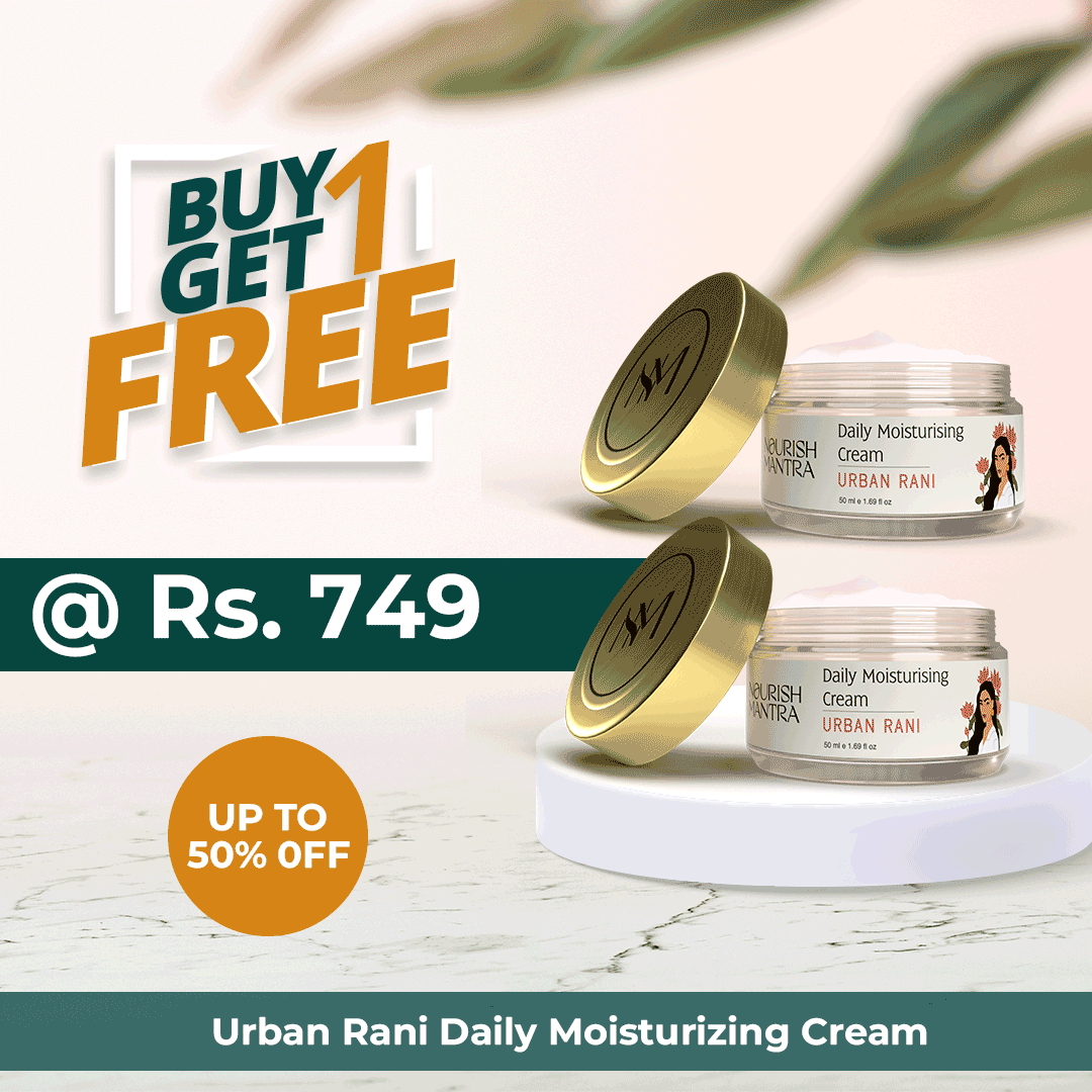 Urban Rani Daily Moisturizing Cream Buy 1 Get 1 Free ⭐⭐⭐⭐⭐(4.9/5) (10000+ Verified Reviews)