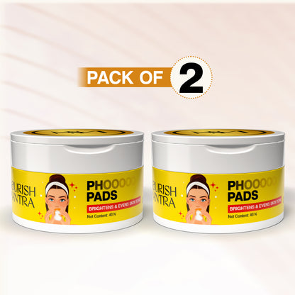 Phooooo Pads for Cleansing (Pack Of 2)⭐⭐⭐⭐⭐(4.9/5) (10000+ Verified Reviews)